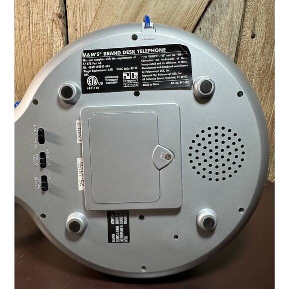 Mars M&M’s Telephone Vintage Corded Desk Phone Working Open Box Red & Green - Picture 8 of 15